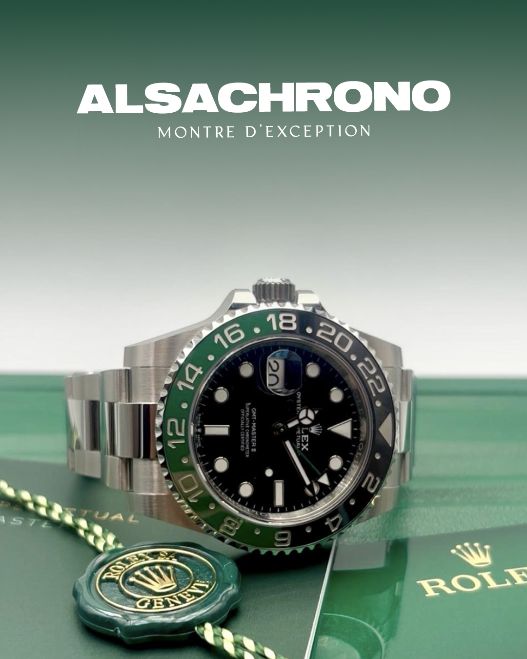 Rolex gmt master 2 sprite