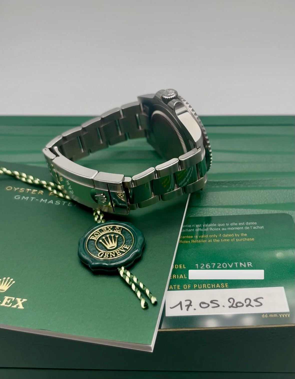 Rolex gmt master 2 sprite